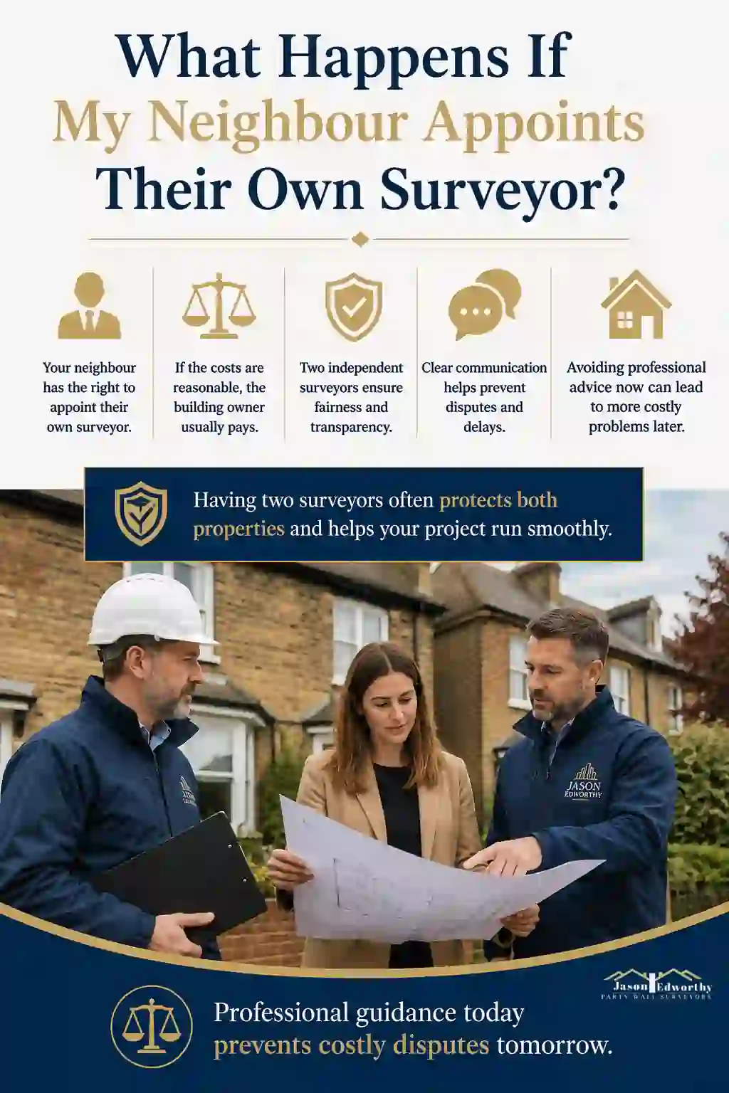 What Happens If My Neighbour Appoints Their Own Surveyor Whittlesey?