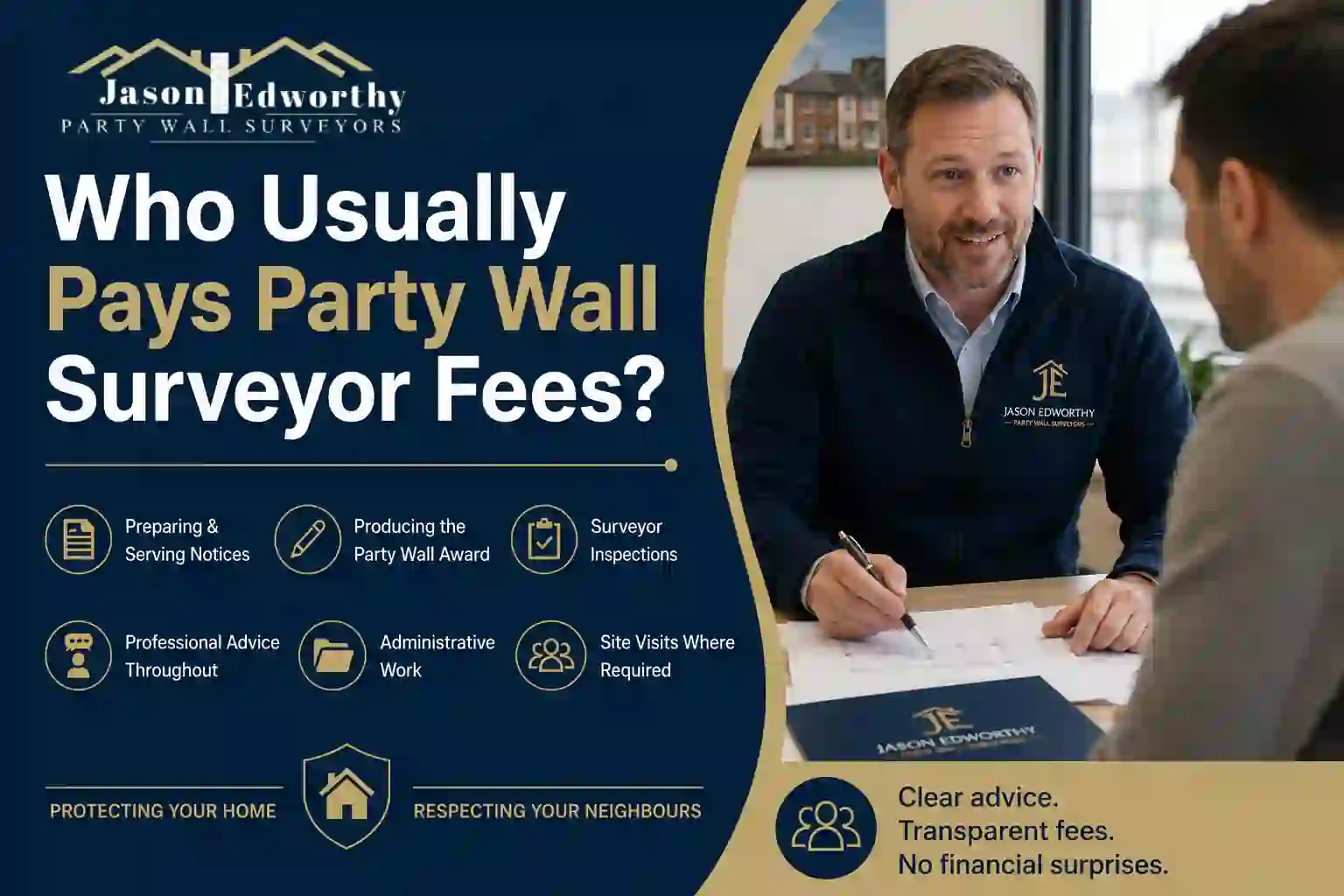 Who Usually Pays Party Wall Surveyor Fees Whittlesey?